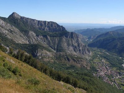 Panorama sulla Riserva dal Monte La Piastra | A. Rivelli